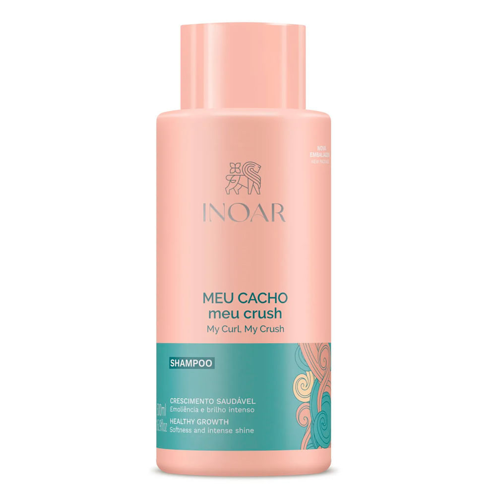 Shampoo Inoar Meu Cacho Meu Crush 500ml em Oferta na Shopee