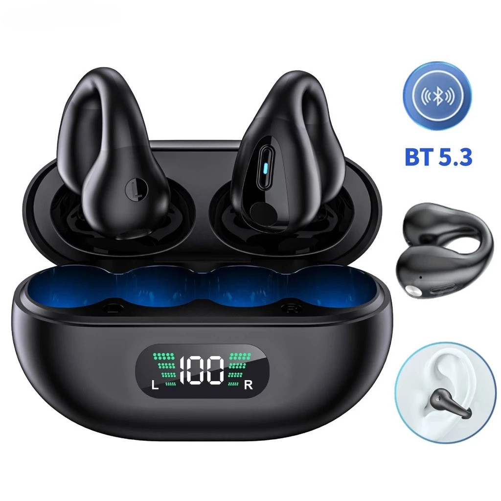 Fones De Ouvido Sem Fio X22 Bluetooth 5.3  Controle Por Toque Fones De Ouvido Com LED Fones De Ouvido Esportivos