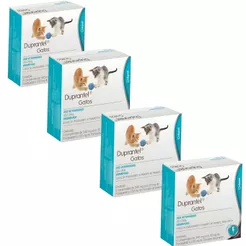 Kit 04 Duprantel Gatos C/4 Comprimidos Vermifugo