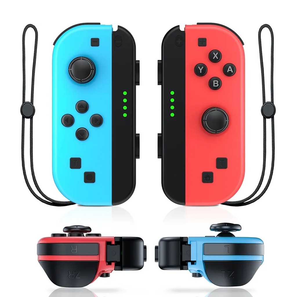 Para Nintendo Switch JoyCon Console Controlador 1 Par Gamepad Sem Fio L & R Branco