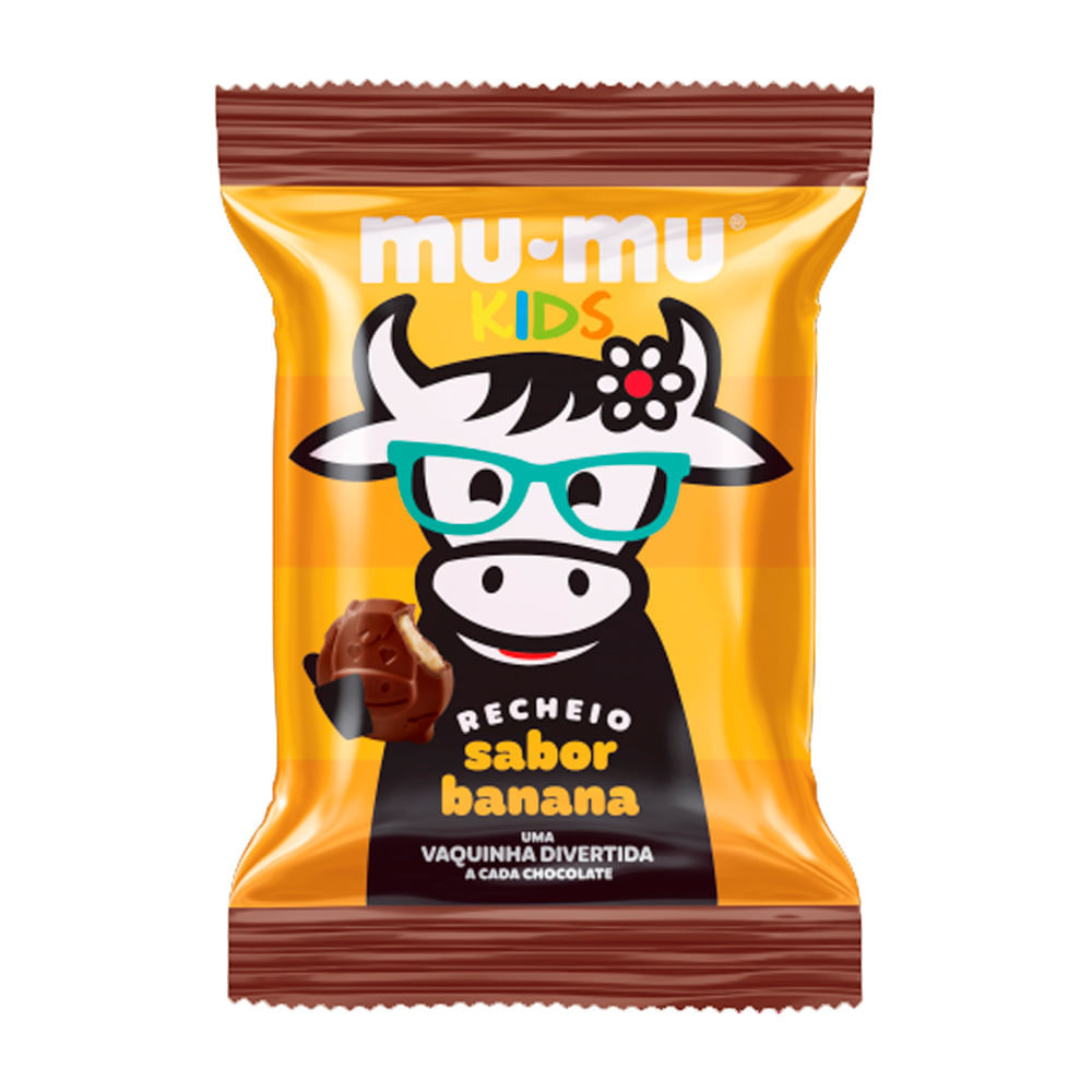 Chocolate Mu-Mu Kids Neugebauer Banana 15,6g em Oferta na Shopee