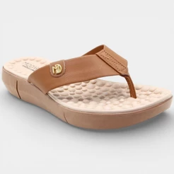 Chinelo Modare Floater Confort Flex Feminino - Caramelo
