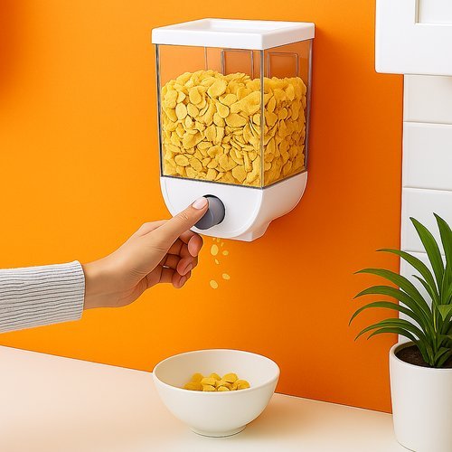Organizador Dispenser Suspenso Multiuso Capacidade 1000ml Pratico Funcional Soltador de Comida