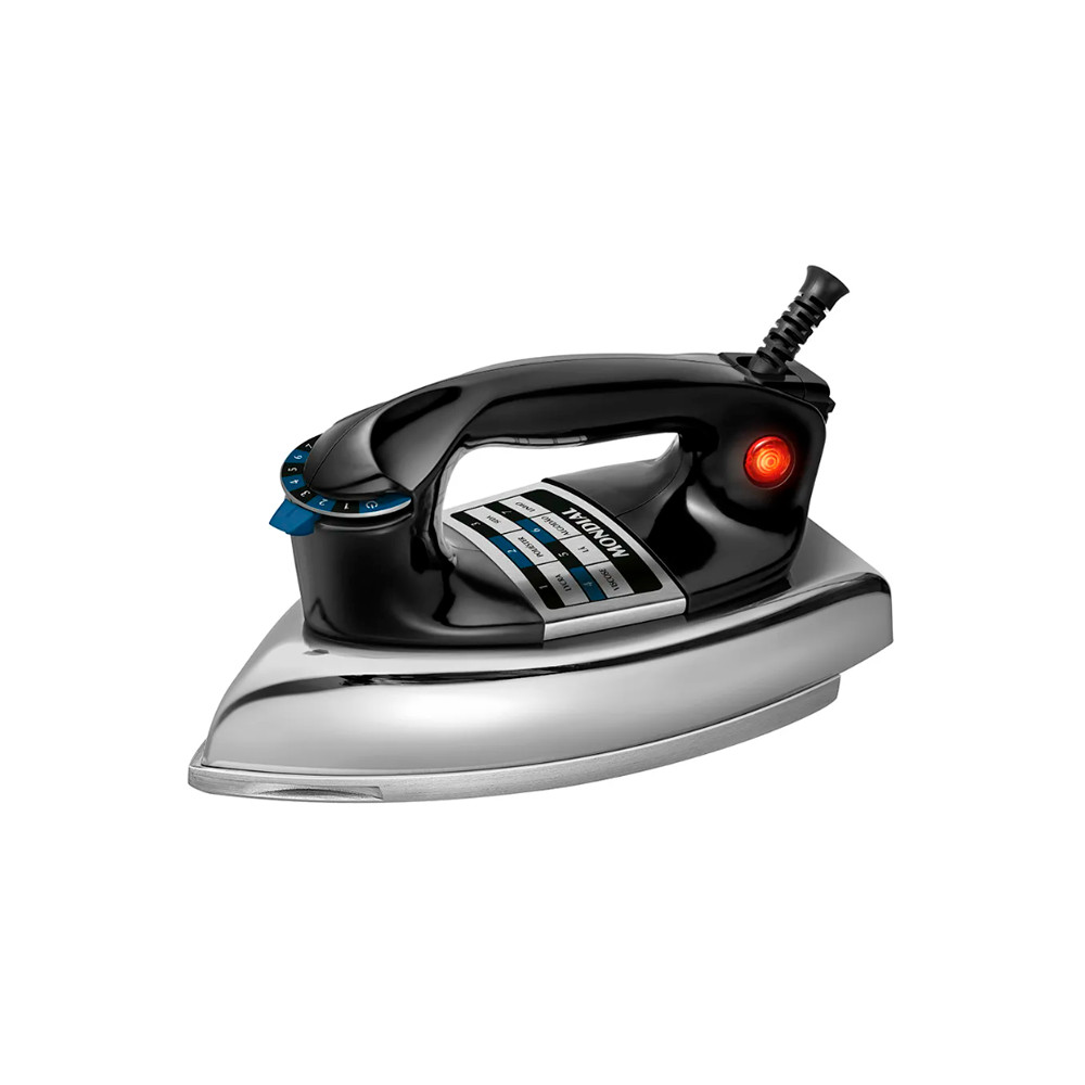 Ferro a Seco Mondial 1250w 7 Níveis Cabo 1,6 Metros Fs-01-bi - 220v em Oferta na Shopee