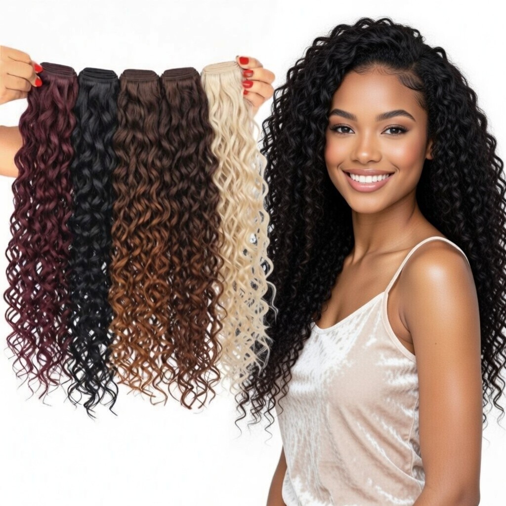 Aplique Tic Tac Cacheado Weng 70cm | Fibra Bio Orgânica Removível Prático 5 Presilhas em Oferta na Shopee