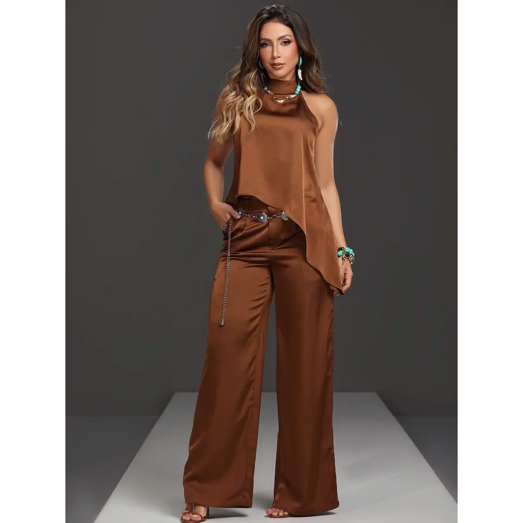 Conjunto Calça e Blusa com cinto Empório Pit Bull Ref. 89734