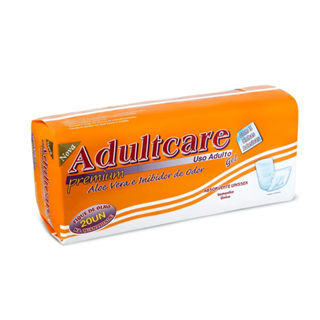 Absorvente Geriátrico Adultcare Premium Unisex Tamanho Único 20 Unidades em Oferta na Shopee