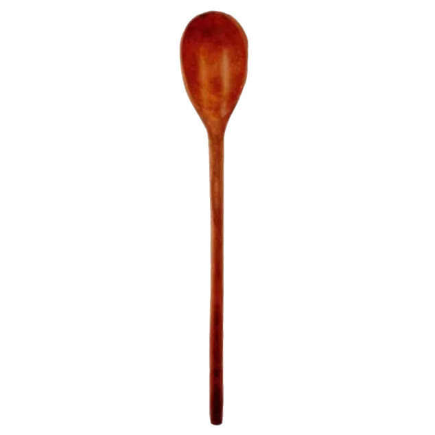 Colher de Pau Madeira Industrial Modelo Índio 44 Cm