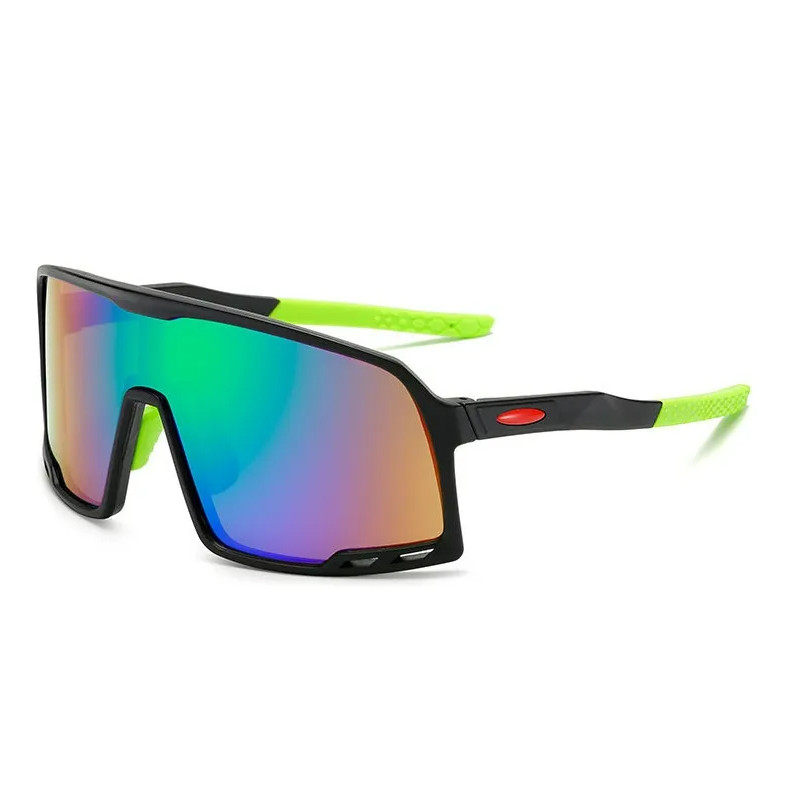 Óculos de Sol Esportivo Ciclismo UV400 – Lente Única Panorâmica – Performance Shield – LukeSports