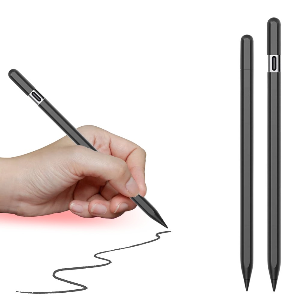 Caneta Premium Palm Rejection USB-C Para iPad Air 8 (M4) 13 Polegadas
