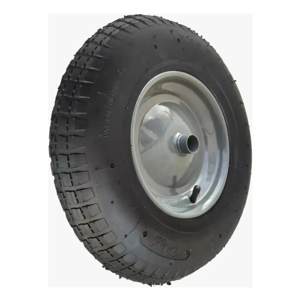 Roda Ajax 3.25-8 150kg Cubo 68mm com Espaçador de Eixo