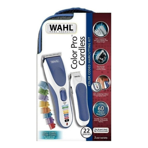 Wahl Color Pro Cordless + Aparador + 2 De Garantia Anos Branco 127/220v  lj