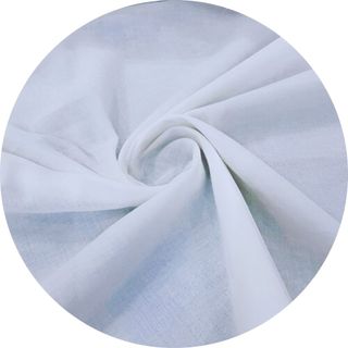 Tecido Cambraia 100%Algodão Branca 1,50m de Largura Cambraia Pele de Ovo Voil Voal de Algodão Puro Liso Varias Cores
