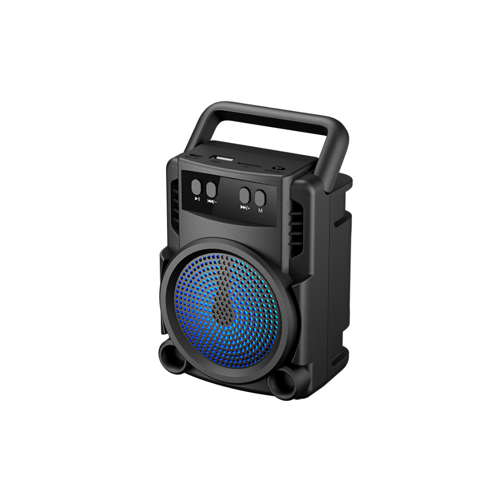 Caixa De Som RGB Gts-1360 Usb Cartão SD Rádio FM Sem Fio Bluetooth