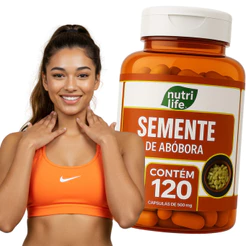 SEMENTE DE ABÓBORA - 120 CAPS 500 MG