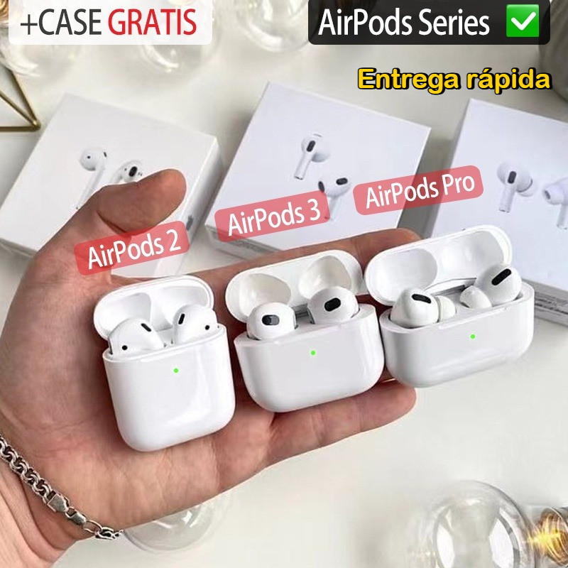Fones de Ouvido Sem Fio Apple AirPods 2/3/4 Pro2 Gps Renomear Bluetooth Super Bass com Microfone — R$ 49,90 em Shopee, 58% OFF
