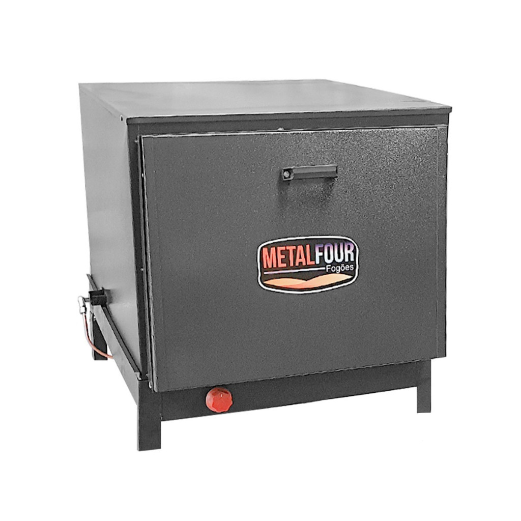 Forno Industrial à Gás Mesa Baixa Pressão 66L MetalFour