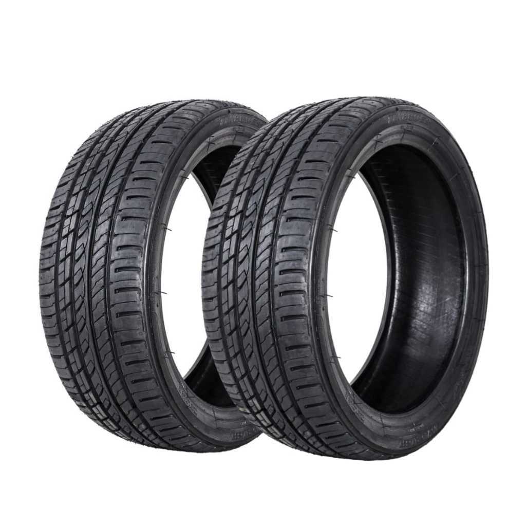 Kit 2 Pneus Aro 17 Remold 225/45r17 para Jetta, Civic, Focus (LINENSE)