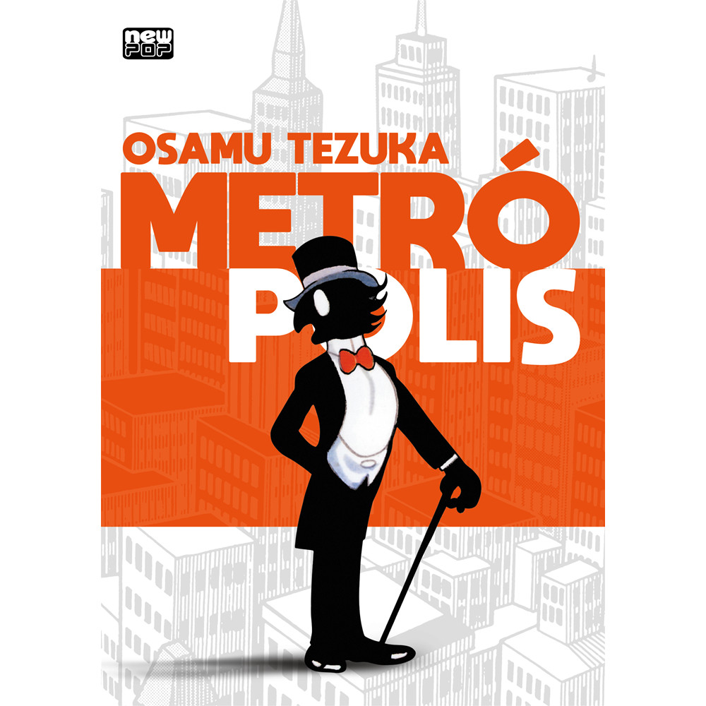 Capa do livro Mangá - Metrópolis (Osamu Tezuka) - por Osamu Tezuka - Editora New Pop