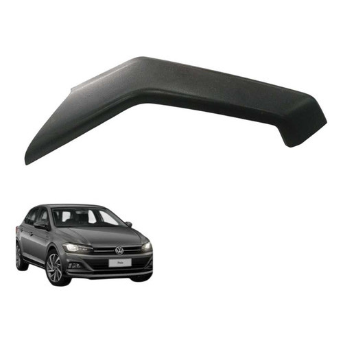 Moldura Puxador Volkswagen Polo Virtus Lado Direito 18 A 22 Preto