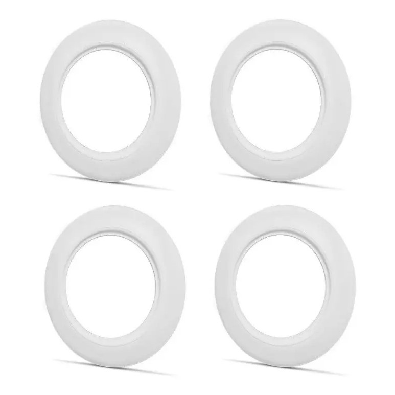 4 Peças Banda Faixa Branca Larga 5cm Fusca Pneu Aro 14