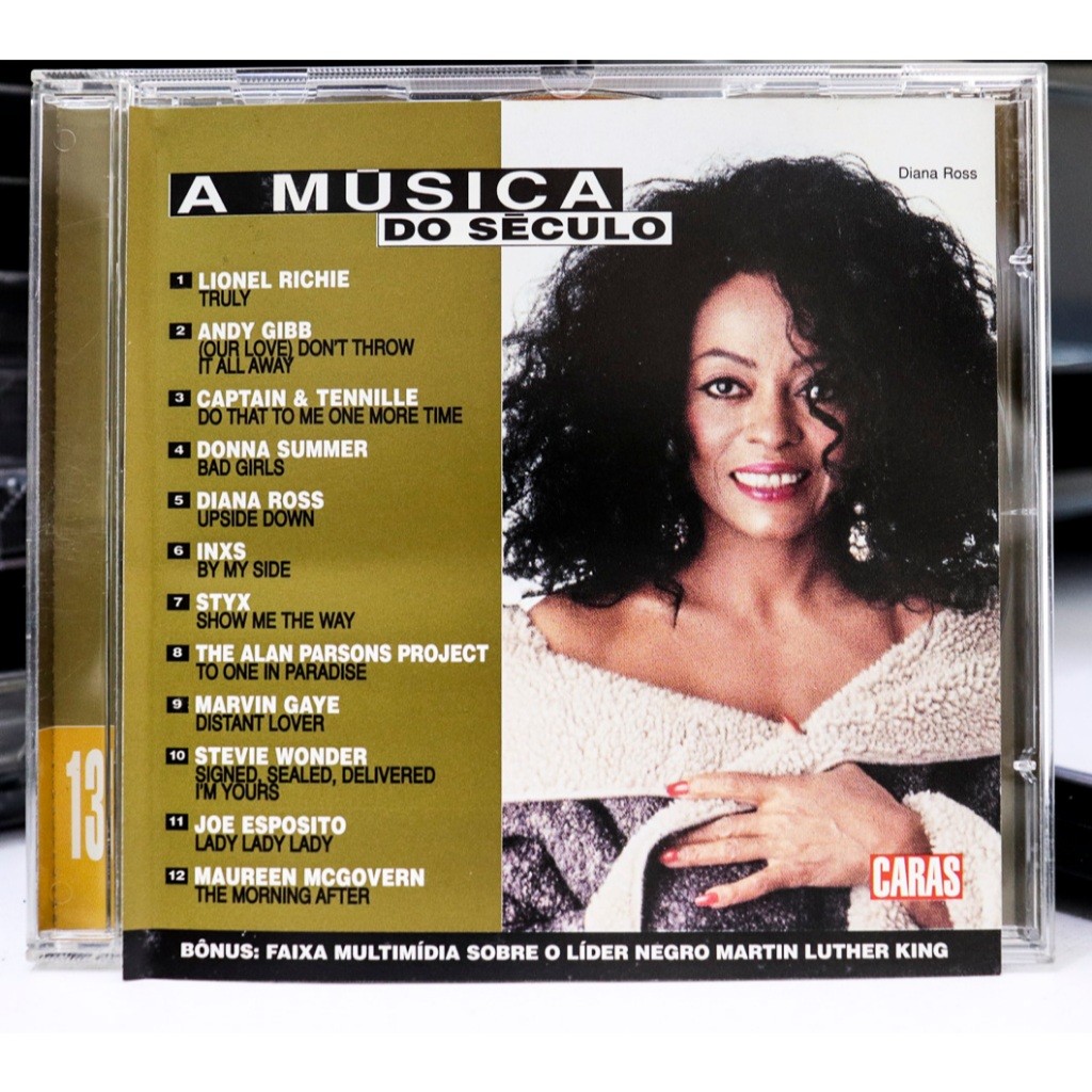 CD A MUSICA DO SÉCULO -VARIOUS  VOL.13 (REVISTA CARAS)