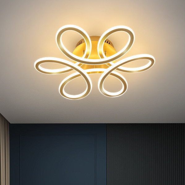 3 cores 1 Lustre Luz de teto a LED, adequada para corredor, sala, quarto, cozinha Moderna