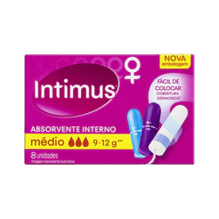 Absorvente Interno O.B Médio Intimus