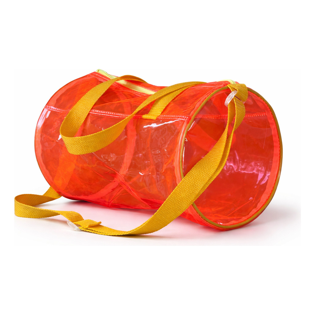 Bolsa Cilindro Cristal Transparente Premium