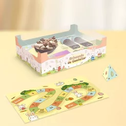 15 CAIXA MINI CONFEITEIRO PASCOA COLORIR 5931 ( IDEIA PÁSCOA 2026 )