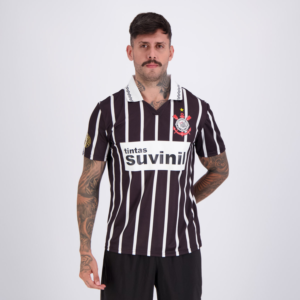 Camisa Corinthians Retrô 1995 Listrada