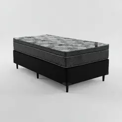 Cama box e Colchão ISO Superpocket – Solteirão (108x198)-Ortobom