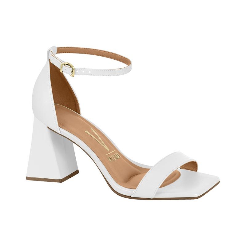 Sandalia Feminina Salto Alto Moda Conforto Vizzano Original
