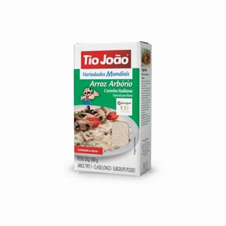 Arroz Arbório Tio João Variedades Mundiais 500g em Oferta na Shopee