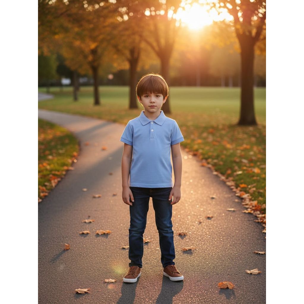 Camisa Gola Polo Infantil Menino - Camiseta Slim - Blusa 100% Algodão