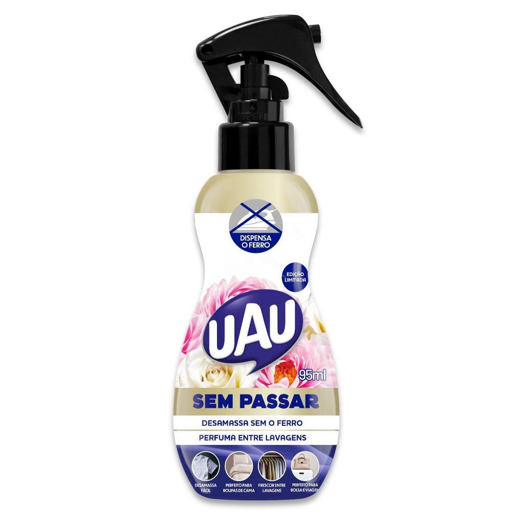 Sem Passar 95ml Uau Passa Roupas Perfumado em Oferta na Shopee