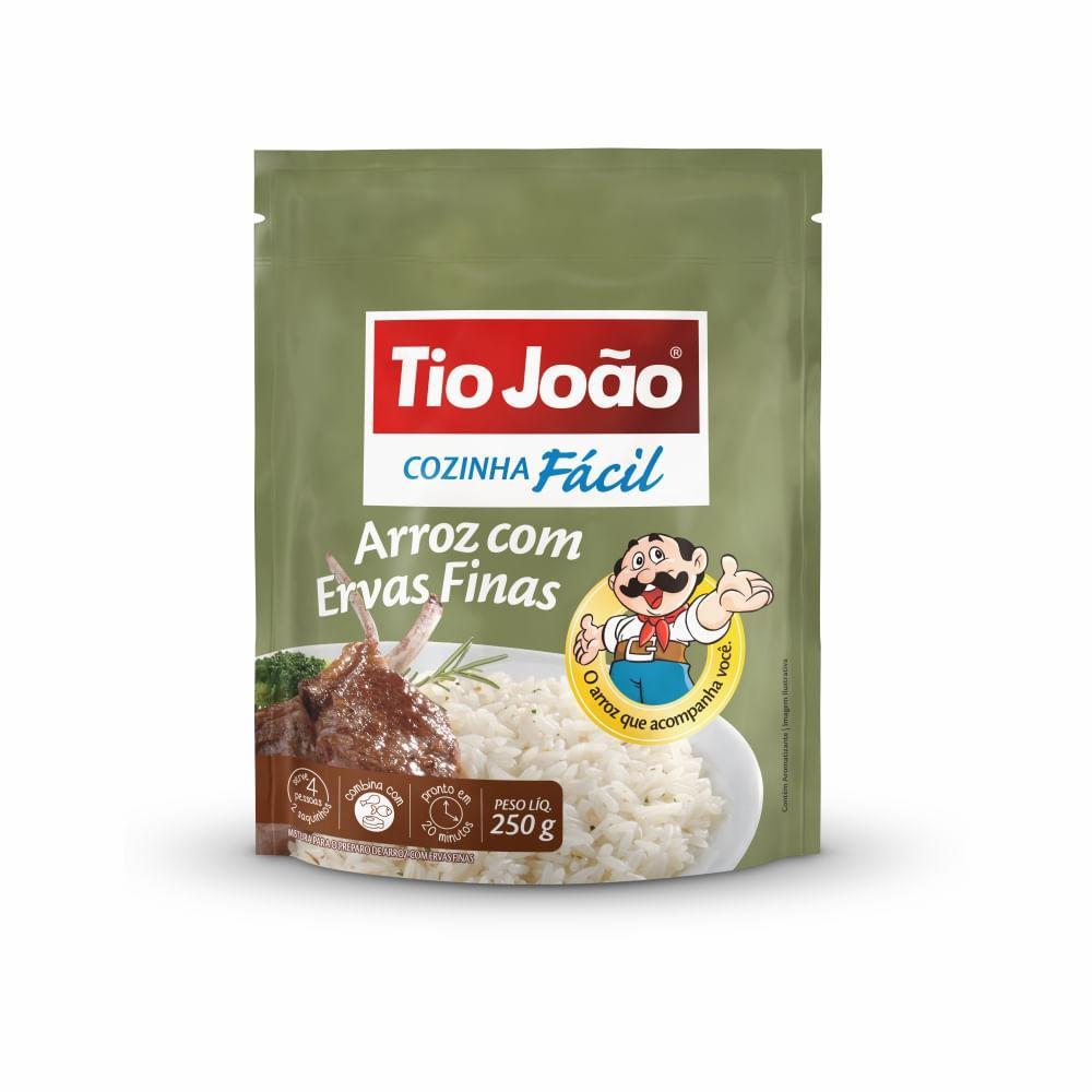 Arroz com Ervas Finas Tio João Cozinha Fácil 250g