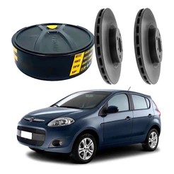 Disco Freio Dianteiro Fremax Palio 1.0 1.4 8v 2011 A 2017