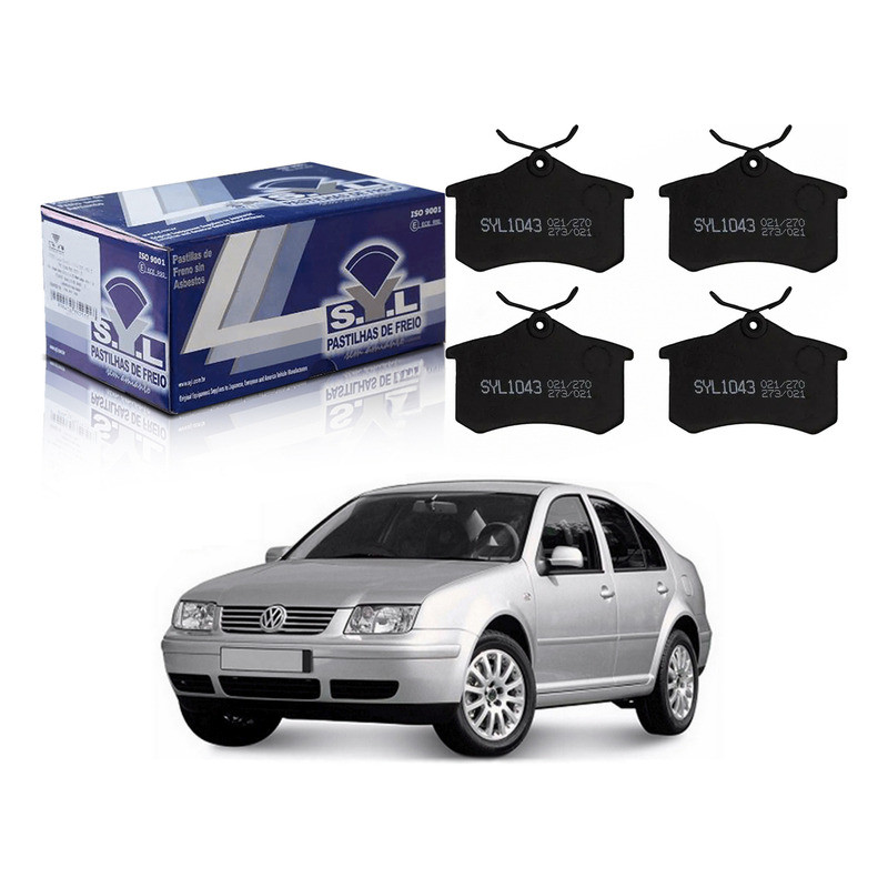 Pastilha Freio Traseiro Bora 2.0 1999 A 2007 em Oferta na Shopee
