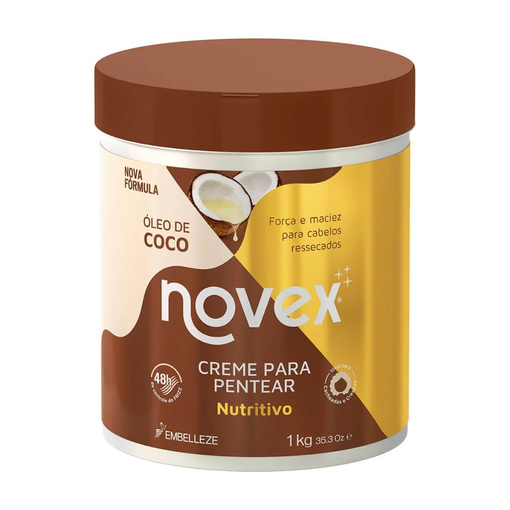 Creme para Pentear Novex Óleo de Coco 1Kg em Oferta na Shopee