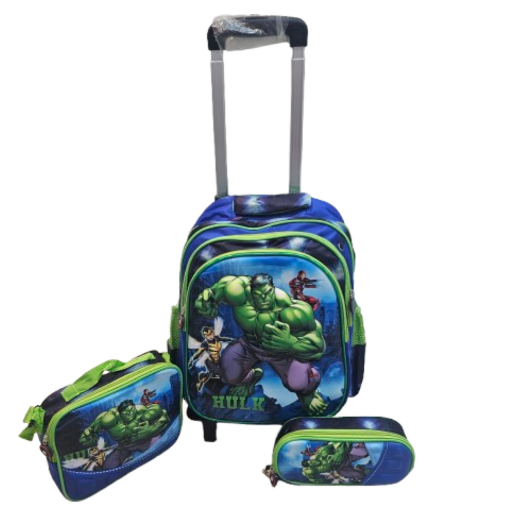 Kit mochila escolar 3 peças Huck