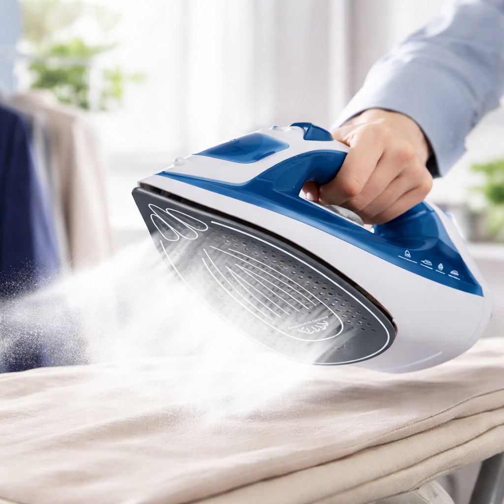 Ferro de Passar Roupa Vapor Alta Temperatura Limpeza Automática Reservatório 240ml 110V 220V ON-PR906 em Oferta na Shopee