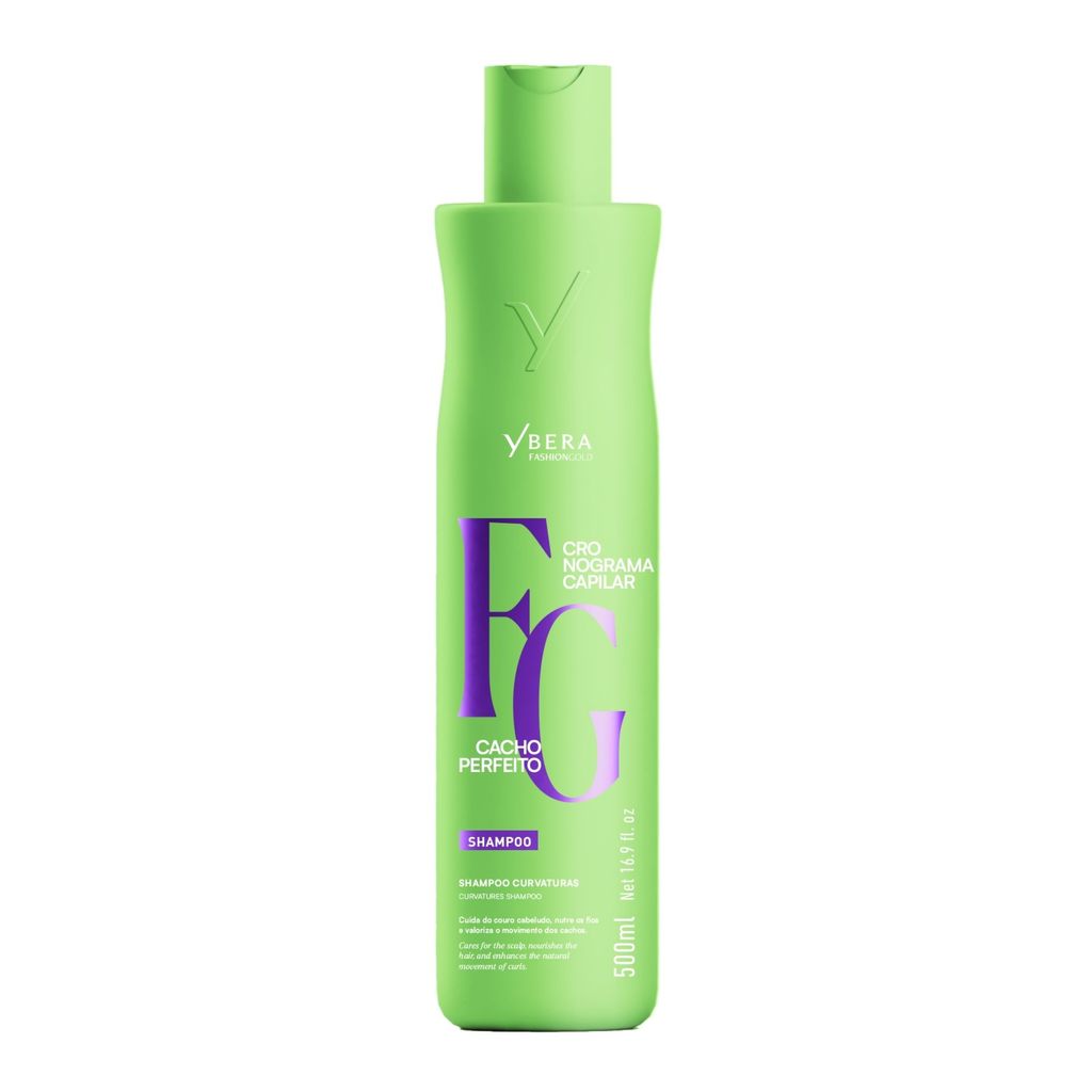 Shampoo Curvaturas 500ml Cacho Perfeito - Ybera Fashion Gold