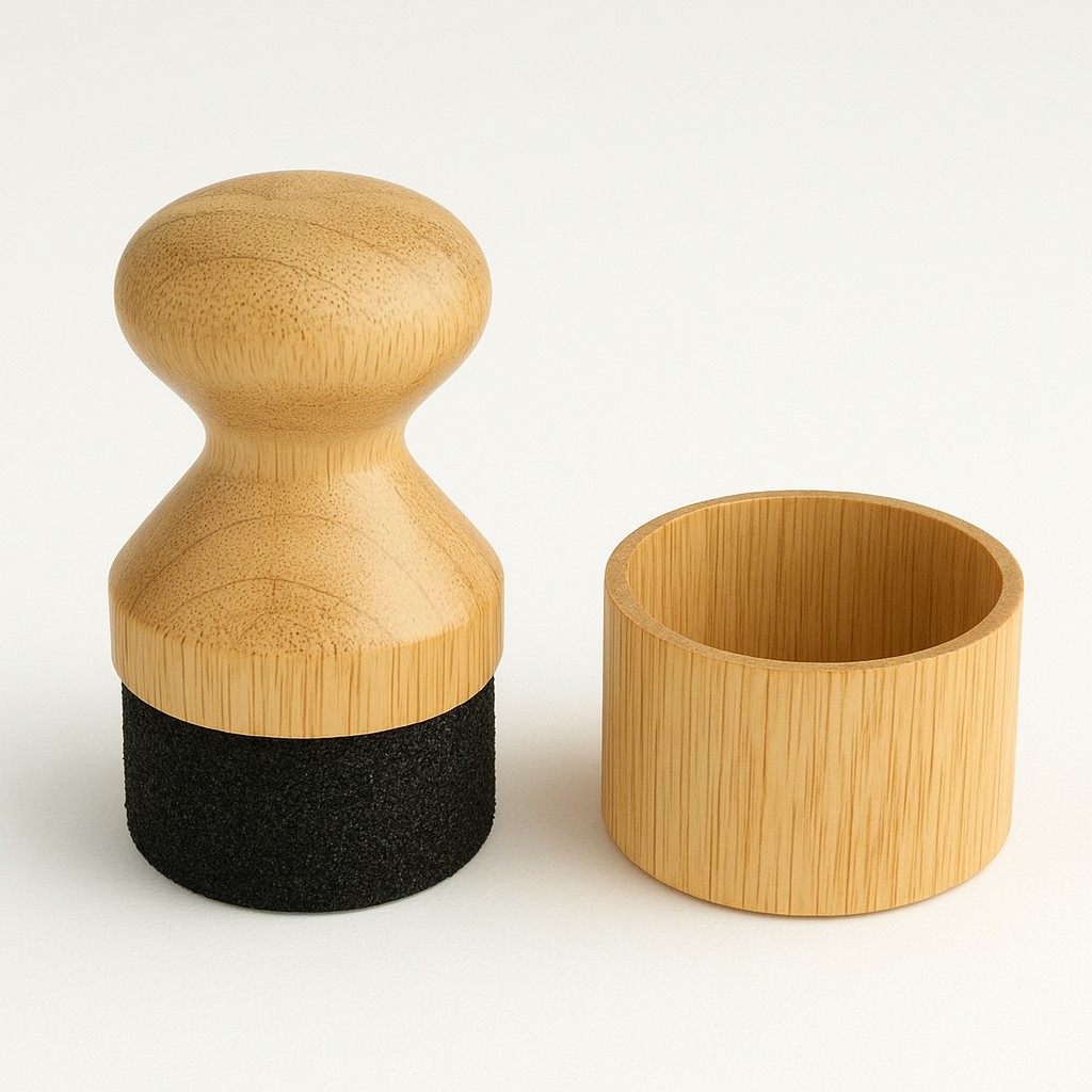 Aplicador de Óleod para Bambu e Madeiras com Esponja – Ideal para Tábuas, Gamela e Utensílios