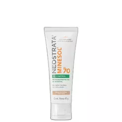 NeoStrata Minesol Oil Control FPS 70 Médio Claro - Protetor Solar com Cor 40g