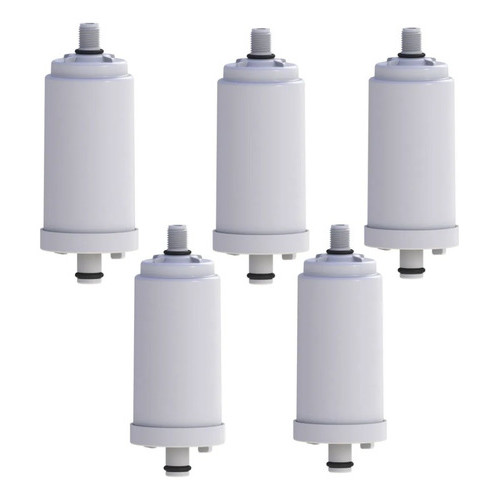 Kit 5 Velas Refil para Filtro Pró Saúde Injet Plast Universal Fácil Instalação Água Pura