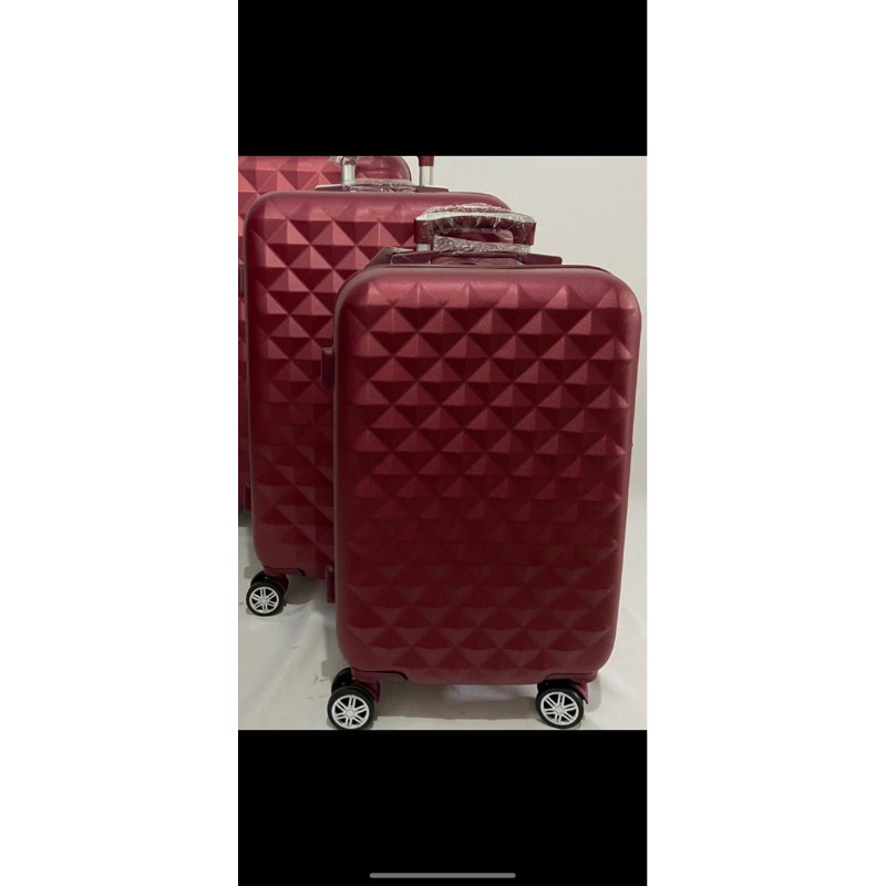 Kit Malas: 2 Malas Médias 23kgs + 1 Mala de Bordo Giratória 360°; Envio Imediato