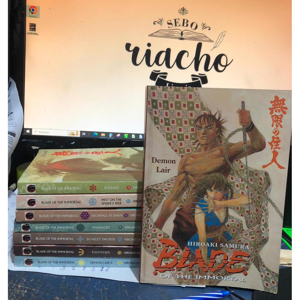 Manga Blade of the Immortal Deluxe – Vol. 20 ao 27 (Inglês) de Hiroaki Samura 7820019