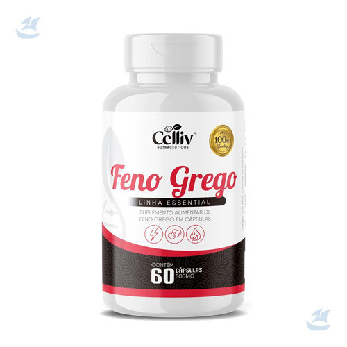 Feno Grego 60 Cps 500 Mg em Oferta na Shopee