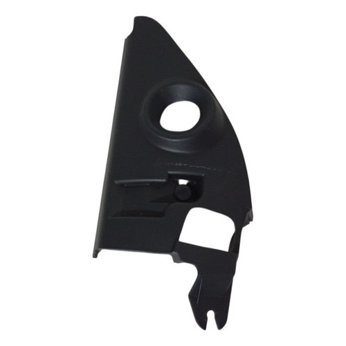 Moldura Comando Retrovisor Polo Virtus Esquerdo 2017 A 2022 Preto